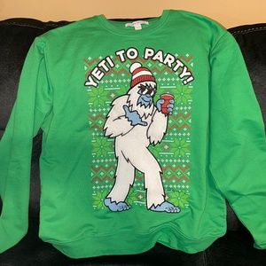 Men’s Yeti To Party Sweater size XL (fits like L)